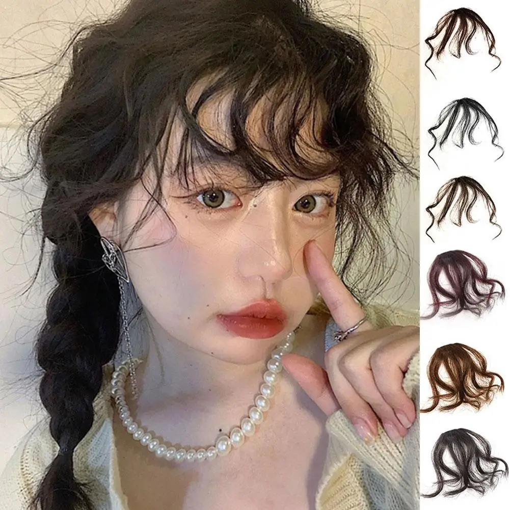 Wool Curled Wig With Bangs Japanese Style Short Split Hair Curly Hair Natural Fluffiness Front Hair Patch Curtain Wig
Wool Curled Wig With Bangs Japanese Style Short Split Hair Curly Hair Natural Fluffiness Front Hair Patch Curtain Wig