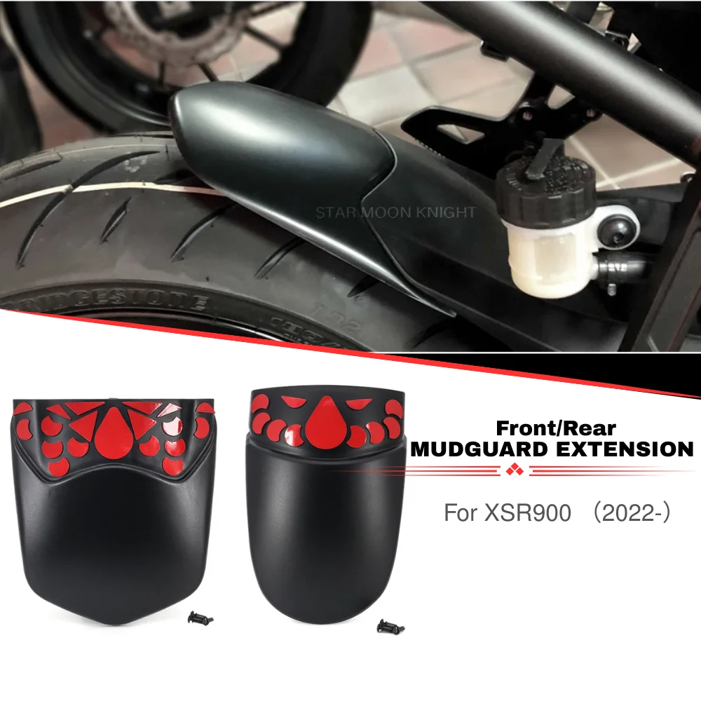 For YAMAHA XSR900 XSR 900 2022 2023 2024 2025 Motorcycle Accessories Front Rear Mudguard Fender Extender Hugger Extension
For YAMAHA XSR900 XSR 900 2022 2023 2024 2025 Motorcycle Accessories Front Rear Mudguard Fender Extender Hugger Extension
