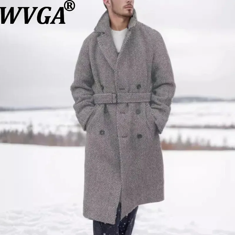 WVGA осень-зима новые мужские шерстяные пальто с отложным воротником двубортные модные клетчатые нишевые шикарные повседневные элегантные куртки Ins W15841
WVGA осень-зима новые мужские шерстяные пальто с отложным воротником двубортные модные клетчатые нишевые шикарные повседневные элегантные куртки Ins W15841