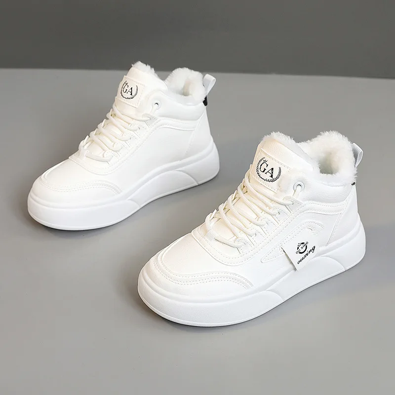 Warm Fleece Lined High Top Casual Winter Boots Women's 2025 New Style Comfortable Northeast Cotton Shoes Anti-Slip Snow Boots
Warm Fleece Lined High Top Casual Winter Boots Women's 2025 New Style Comfortable Northeast Cotton Shoes Anti-Slip Snow Boots