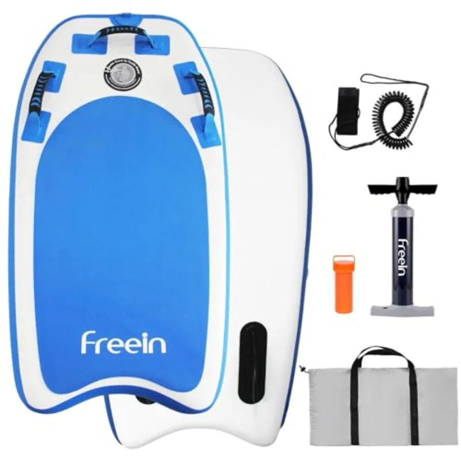 Body Board Inflatable, Surfboards BodyBoards for Beach River, Foldable Design for Easy Storage and Transport
Body Board Inflatable, Surfboards BodyBoards for Beach River, Foldable Design for Easy Storage and Transport