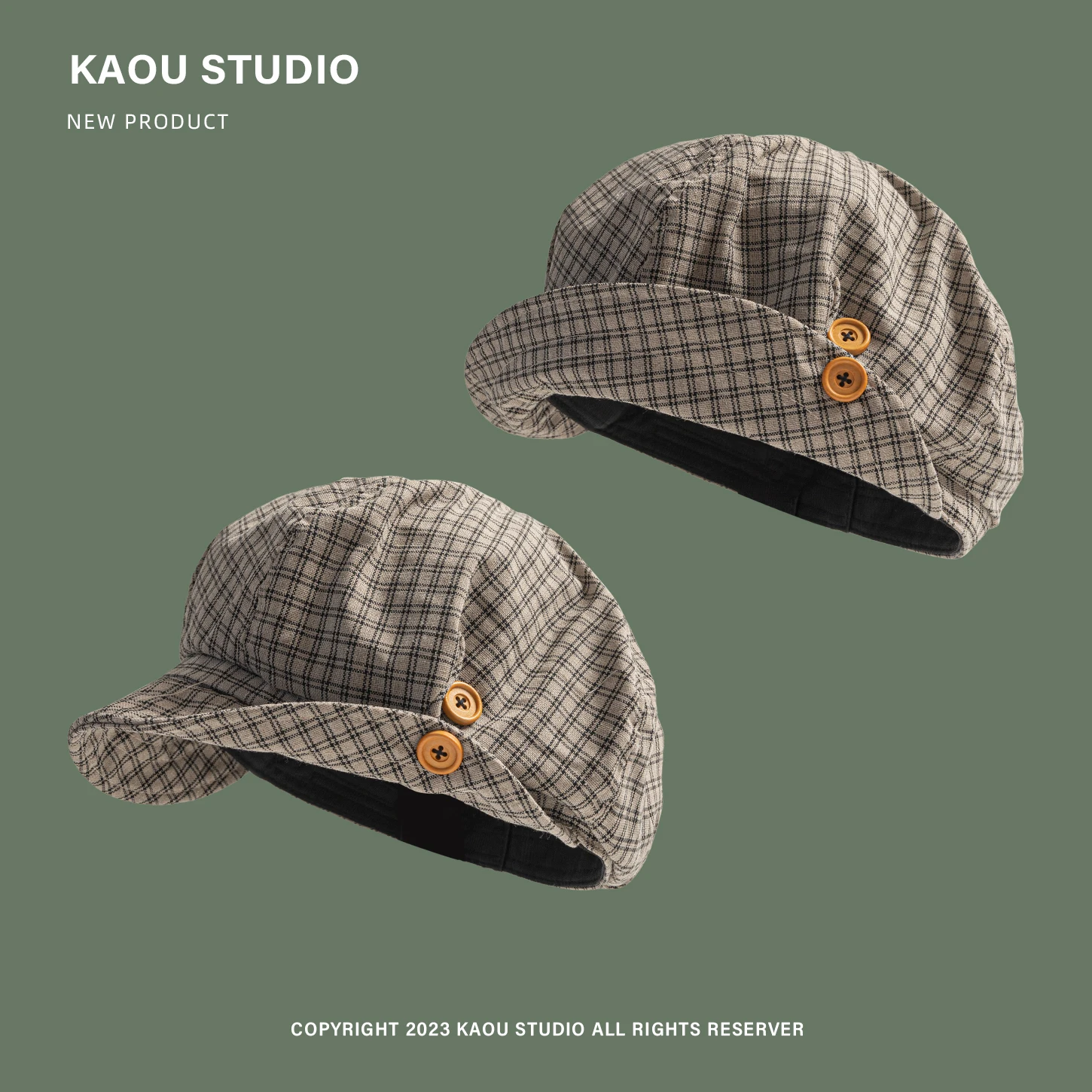 Literary and retro plaid beret female spring and autumn face small octagonal hat literary and artistic painter hat
Literary and retro plaid beret female spring and autumn face small octagonal hat literary and artistic painter hat
