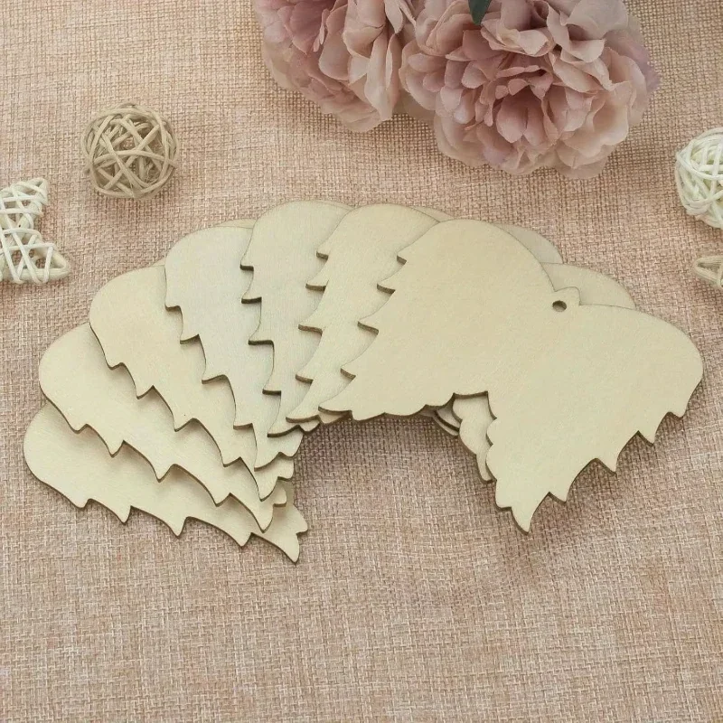 10/20pc 2026 New model Advanced Wooden Angel Wings Ornaments, Christmas Xmas Wood Angel Hanging Ornaments for Home Craft Decor
10/20pc 2026 New model Advanced Wooden Angel Wings Ornaments, Christmas Xmas Wood Angel Hanging Ornaments for Home Craft Decor