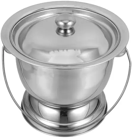 DOITOOL Stainless Steel Urinary Pot with Lid – Portable Bedpan for Adults, Elderly, Kids – Home, Hospital, Camping Use
DOITOOL Stainless Steel Urinary Pot with Lid – Portable Bedpan for Adults, Elderly, Kids – Home, Hospital, Camping Use