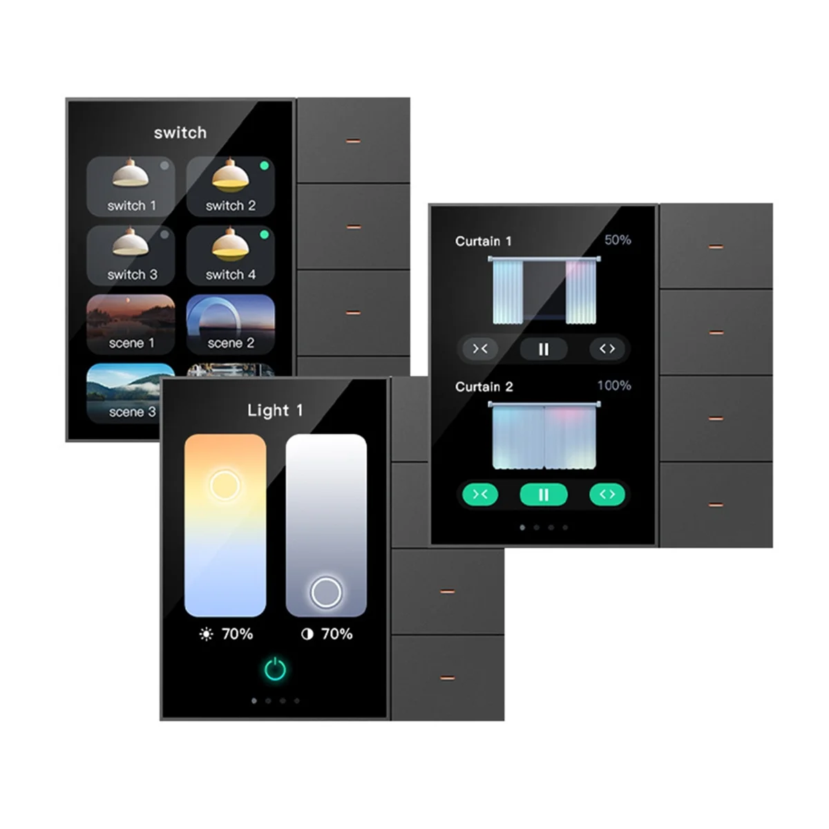 New 3.5 Inch Smart Wall Switch Touch Screen 4 Groups Switch 8-Way Scene Radar Sensor Dimming Switch Curtain Tuya Zigbee A
New 3.5 Inch Smart Wall Switch Touch Screen 4 Groups Switch 8-Way Scene Radar Sensor Dimming Switch Curtain Tuya Zigbee A