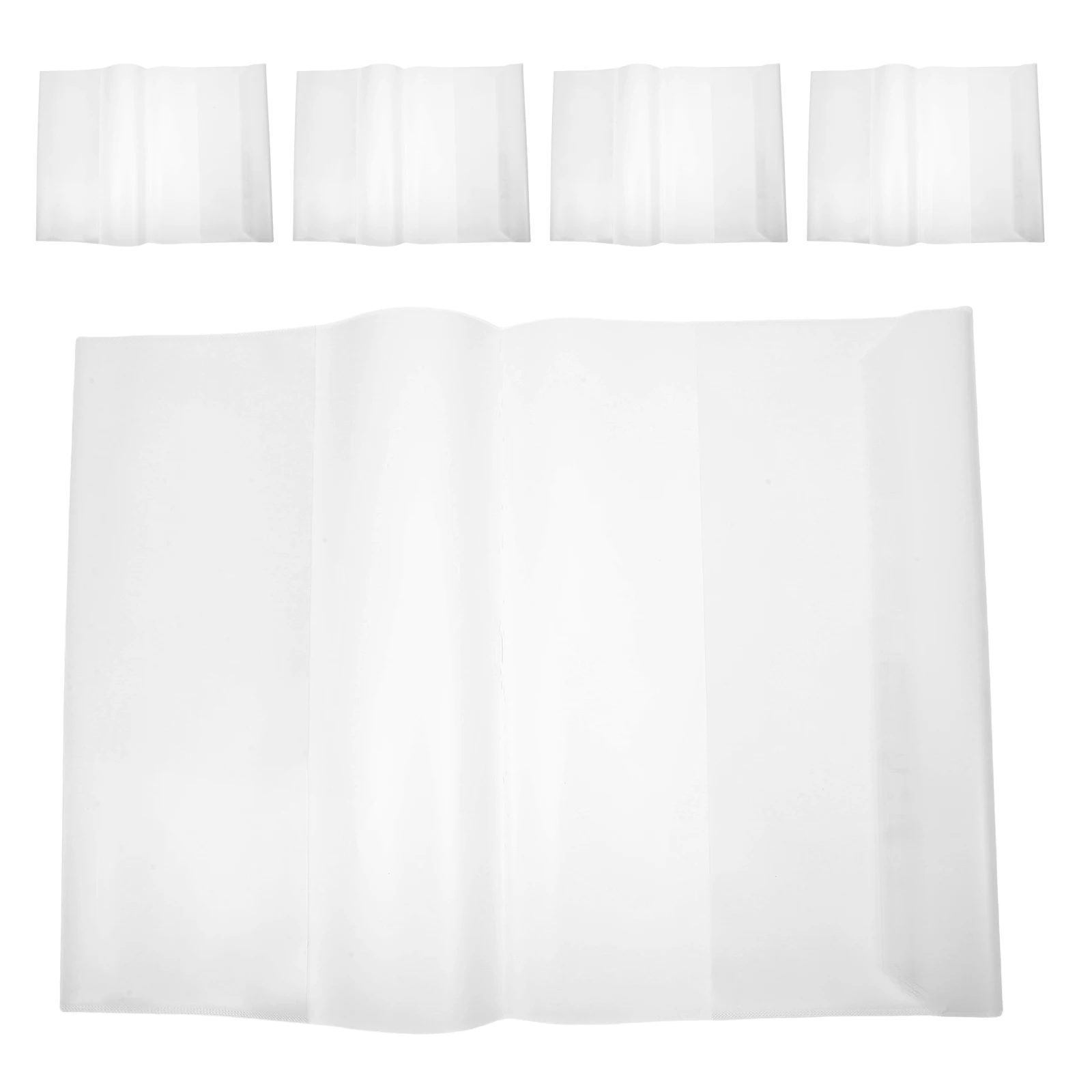 5Pcs Waterproof Plastic Book Cover Clear Transparent Film for School Books Premium PP Protective Cover 16K Size
5Pcs Waterproof Plastic Book Cover Clear Transparent Film for School Books Premium PP Protective Cover 16K Size