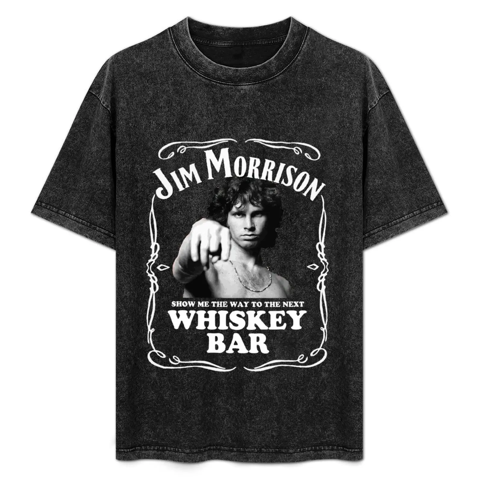 Jim Morrison Show Me The Way to Next Whiskey Bar Doors T-Shirt Classic Crew Neck Cotton T-Shirt
Jim Morrison Show Me The Way to Next Whiskey Bar Doors T-Shirt Classic Crew Neck Cotton T-Shirt
