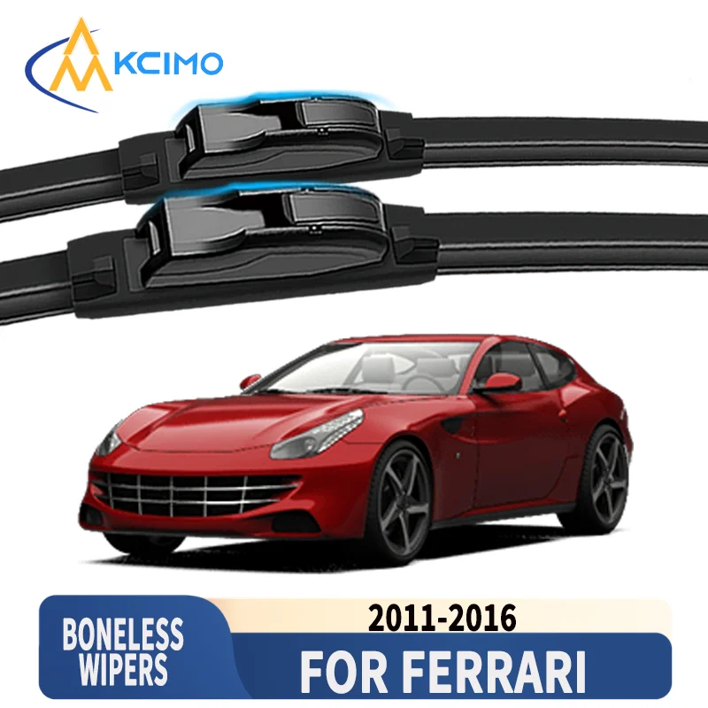 Natural Rubber Windshield Wipers High Performance Long-Lasting Auto Front Windshield Wiper Set for Ferrari FF 2011-2016
Natural Rubber Windshield Wipers High Performance Long-Lasting Auto Front Windshield Wiper Set for Ferrari FF 2011-2016