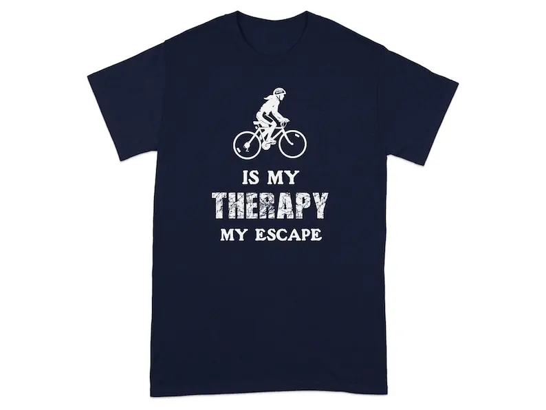 Biking Is My Therapy My Escape T-Shirt, Funny Cycling Tee, Bicycle Lover Gift, Unique Cyclist Shirt, Bike Riding Enthusiast Top
Biking Is My Therapy My Escape T-Shirt, Funny Cycling Tee, Bicycle Lover Gift, Unique Cyclist Shirt, Bike Riding Enthusiast Top