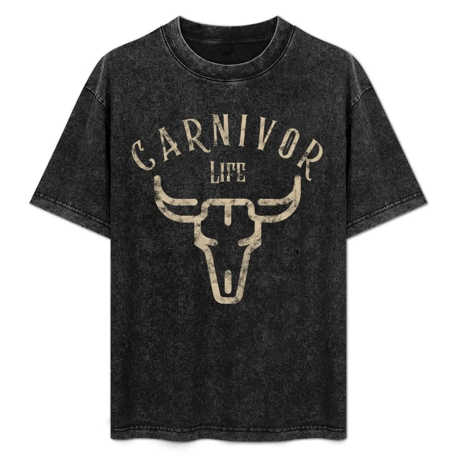 Carnivore Life Distressed T-Shirt Big and Tall Crew Neck Tee
Carnivore Life Distressed T-Shirt Big and Tall Crew Neck Tee