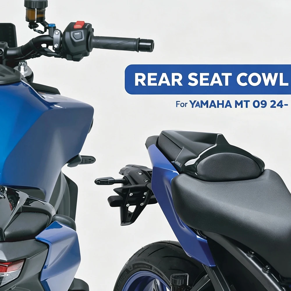 Карбоновый обтекатель заднего пассажирского сиденья для Yamaha MT09 MT-09 SP 2024 2025 2026, черный, аксессуары для мотоциклов
Карбоновый обтекатель заднего пассажирского сиденья для Yamaha MT09 MT-09 SP 2024 2025 2026, черный, аксессуары для мотоциклов