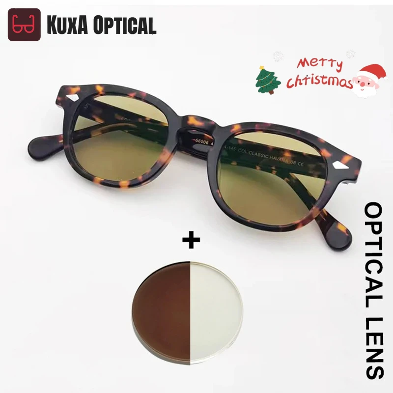 KUXA Tortoise Acetate Women Men Glasses Brown Prescription Lenses Sunglasses Myopia Hyperopia Anti-Reflection Optical Eyewear
KUXA Tortoise Acetate Women Men Glasses Brown Prescription Lenses Sunglasses Myopia Hyperopia Anti-Reflection Optical Eyewear