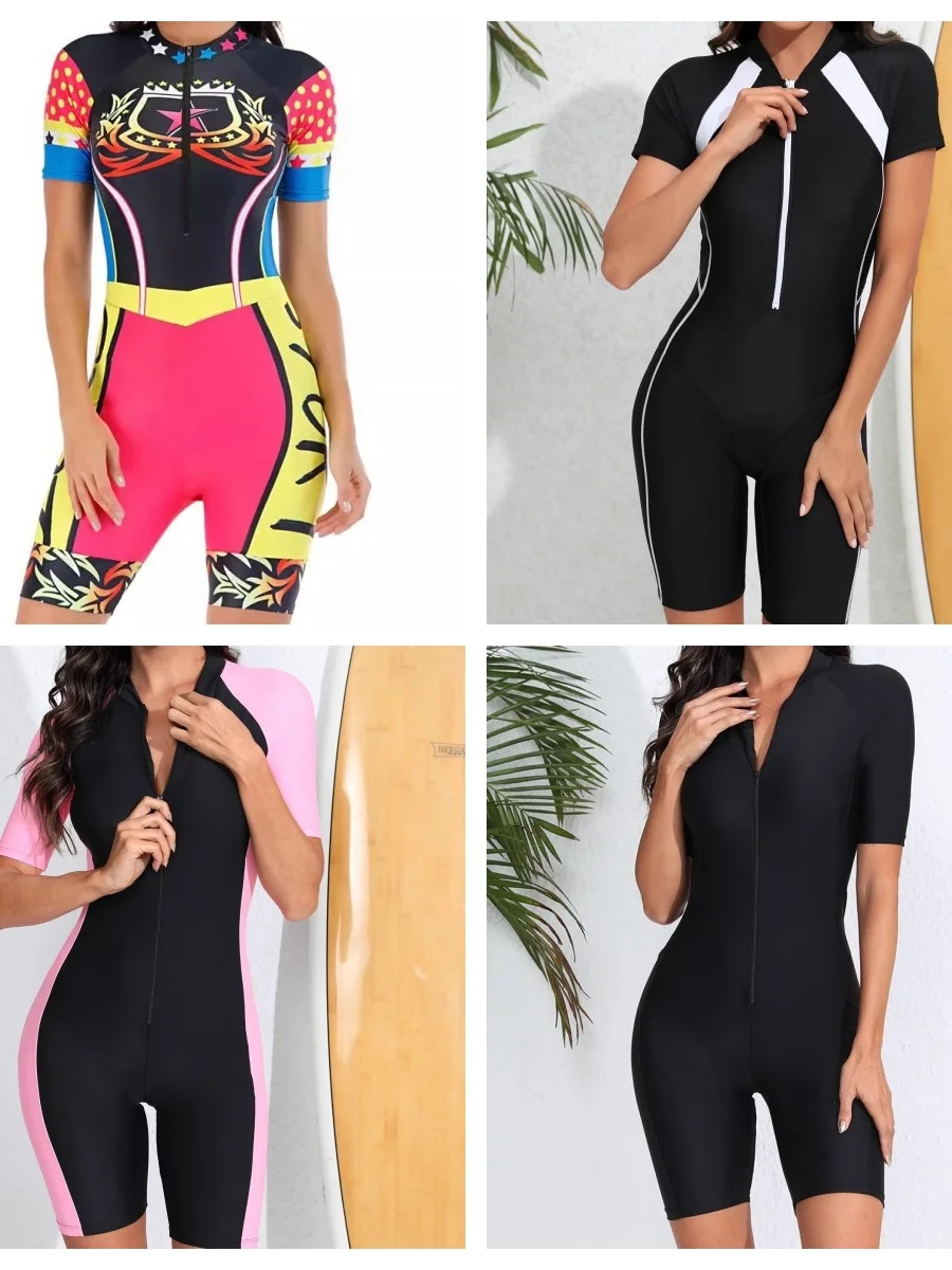 Консервативный спортивный слитный купальник с короткими рукавами, термостойкий, скрывающий живот, для женщин, для фитнеса и плавания
Консервативный спортивный слитный купальник с короткими рукавами, термостойкий, скрывающий живот, для женщин, для фитнеса и плавания