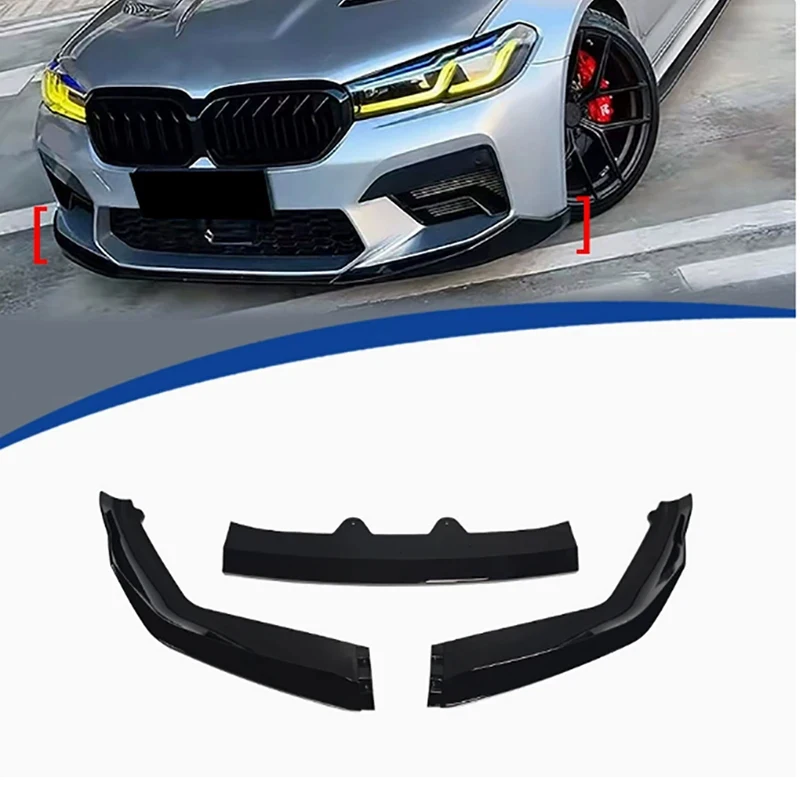 For BMW M5 F90 2021-2023 Bright Black Car Front Bumper Diverter Spoiler Diffuser glossy black Front lip chin MP Style body kit
For BMW M5 F90 2021-2023 Bright Black Car Front Bumper Diverter Spoiler Diffuser glossy black Front lip chin MP Style body kit