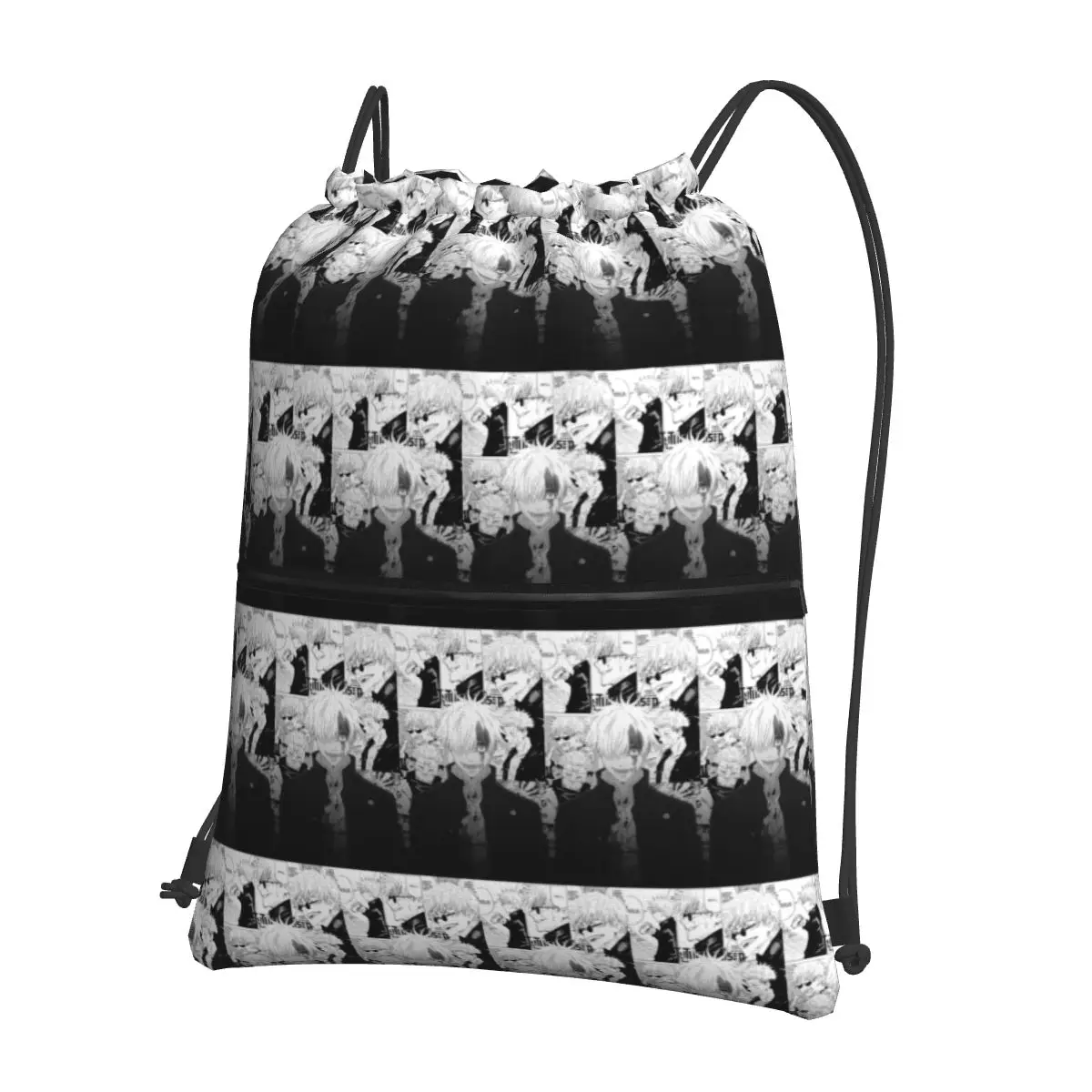 JJK Anime Gojo Satoru Jujutsu Kaisen Backpacks Casual Drawstring Bags Storage Bag Book Bags for Man Woman Students
JJK Anime Gojo Satoru Jujutsu Kaisen Backpacks Casual Drawstring Bags Storage Bag Book Bags for Man Woman Students