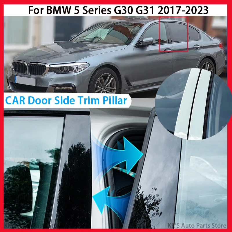 Fit For BMW 5 Series G30 G31 2017 2018 2019 2020 2021 2022 2023 6Pcs Gloss Black Pillar Posts Door Side Window Decor Trim Cover
Fit For BMW 5 Series G30 G31 2017 2018 2019 2020 2021 2022 2023 6Pcs Gloss Black Pillar Posts Door Side Window Decor Trim Cover