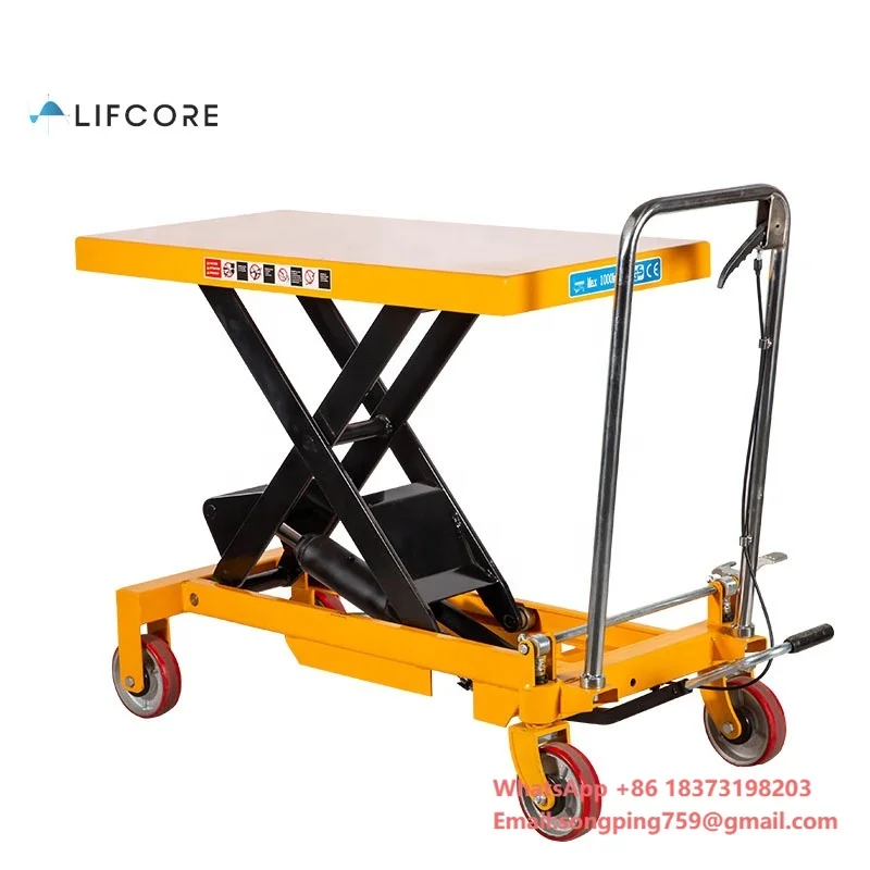 Platform Lift Mobile Scissor Lift Tables 500KGS 2M Lifts Platform Portable Lifter
Platform Lift Mobile Scissor Lift Tables 500KGS 2M Lifts Platform Portable Lifter