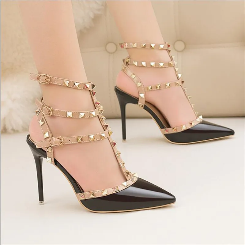 Gladiator Sandals Summer Shoes Woman 2025 Trend Luxury Party Shoes For Women Brand Pumps Rivet High Heels Fashion Ladies Shoes
Gladiator Sandals Summer Shoes Woman 2025 Trend Luxury Party Shoes For Women Brand Pumps Rivet High Heels Fashion Ladies Shoes