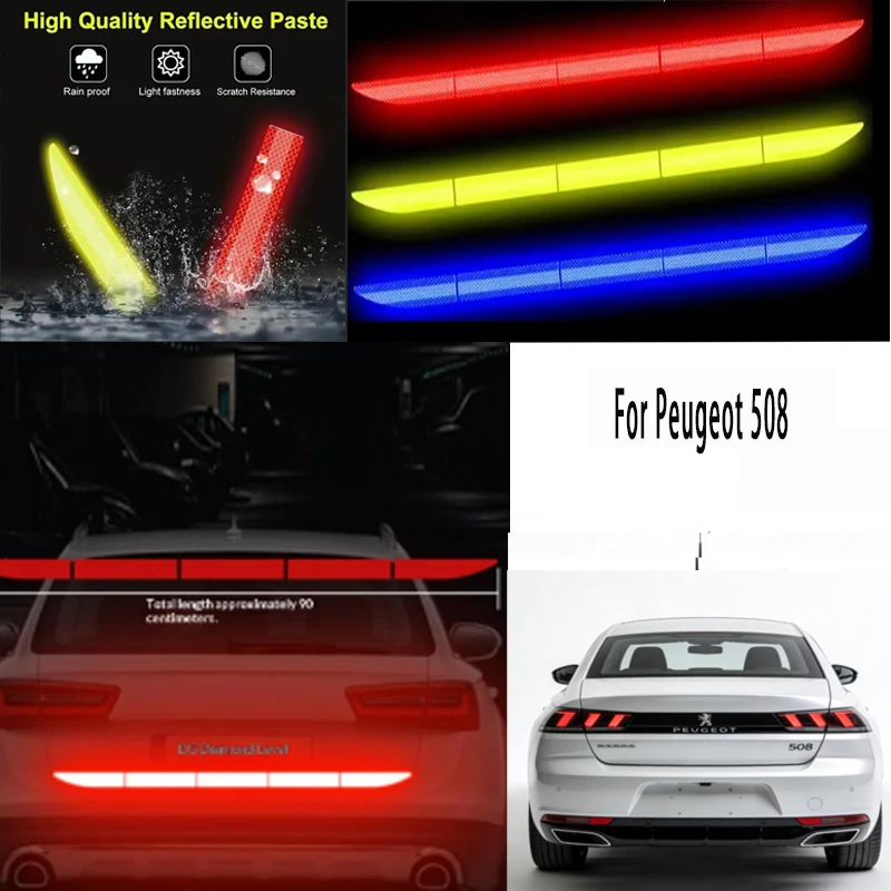 For Peugeot 508 1pcs Reflective Warning Safety Tape-Car Trunk Anti-Collision
For Peugeot 508 1pcs Reflective Warning Safety Tape-Car Trunk Anti-Collision