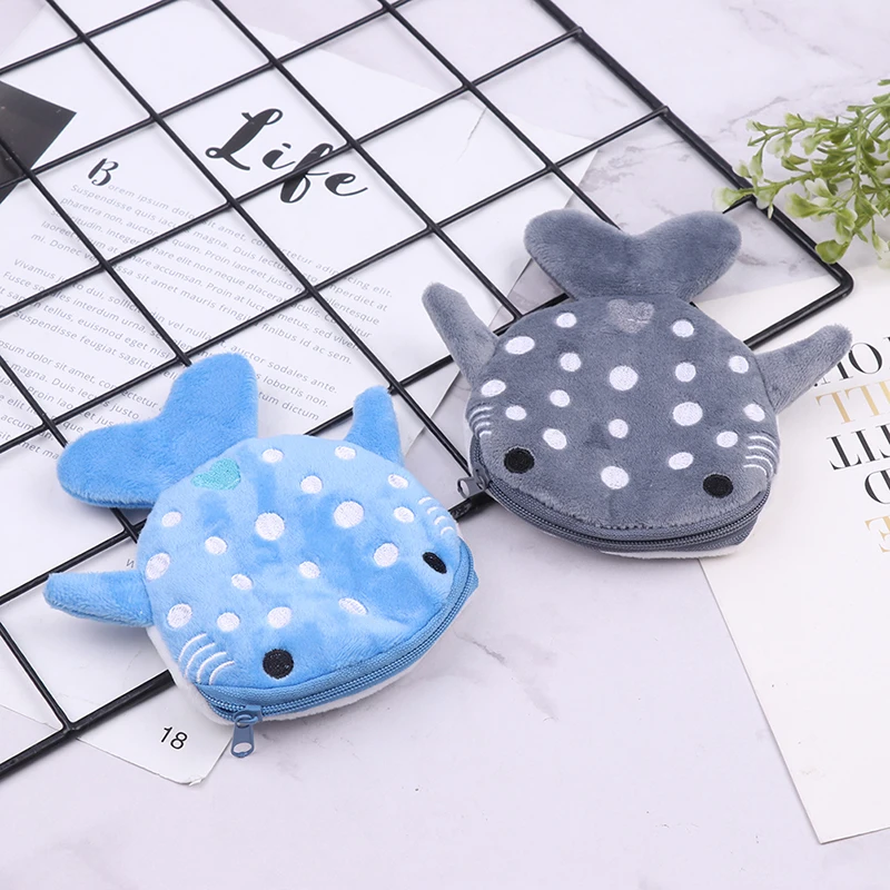 Cute Cartoon Plush Shark Coin Purse Plush Animal Wallet For Women Kids Zipper Coin Bag
Cute Cartoon Plush Shark Coin Purse Plush Animal Wallet For Women Kids Zipper Coin Bag