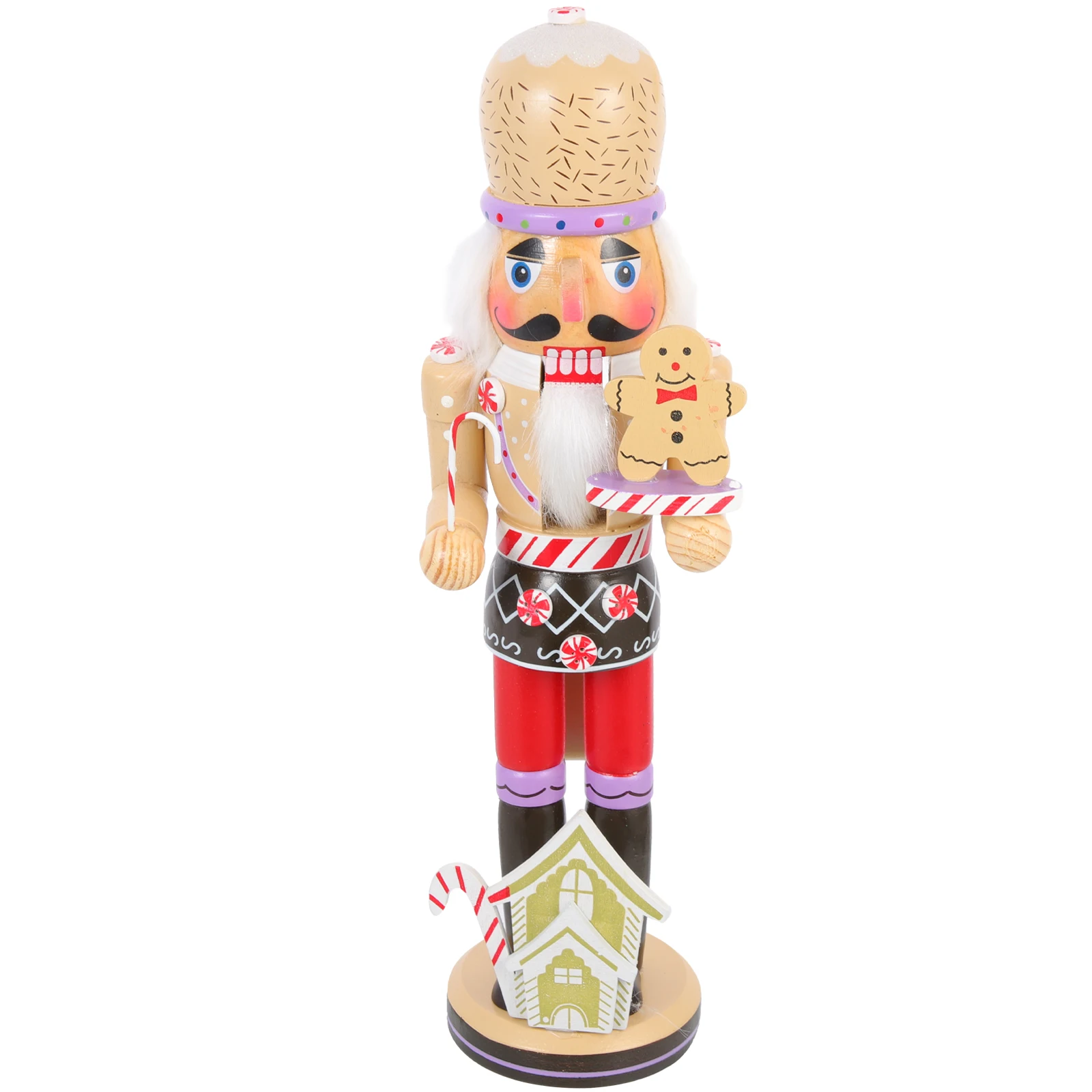 Wooden Nutcracker nament Lovely Hand Painted Xmas Decor Holiday Gift Miniature Model Craft Christmas Tree Accessories
Wooden Nutcracker nament Lovely Hand Painted Xmas Decor Holiday Gift Miniature Model Craft Christmas Tree Accessories