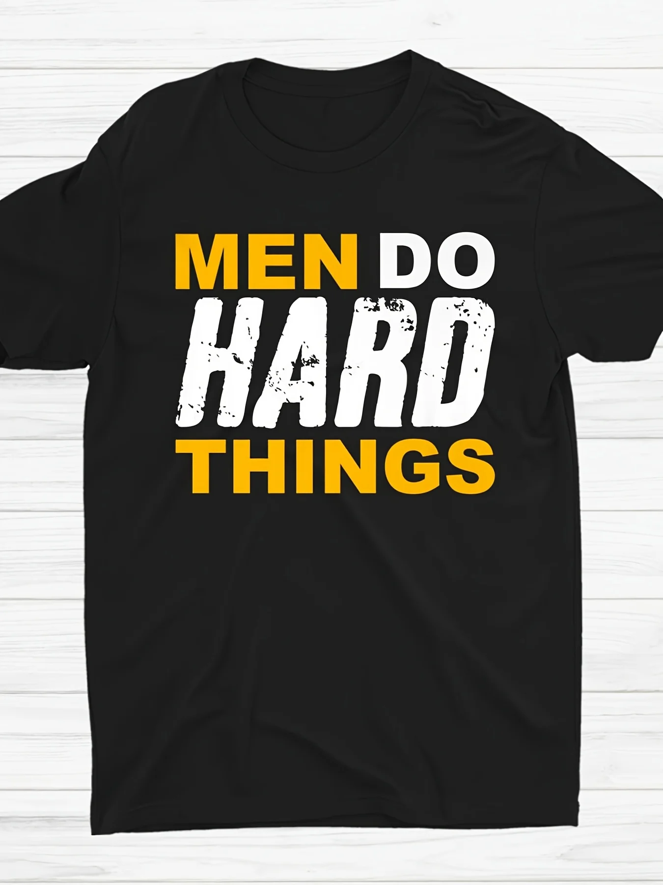 A men's retro style "dare to challenge" inspirational T-shirt - quick-drying slim-fit round neck printed short-sleeved shirt,
A men's retro style "dare to challenge" inspirational T-shirt - quick-drying slim-fit round neck printed short-sleeved shirt,