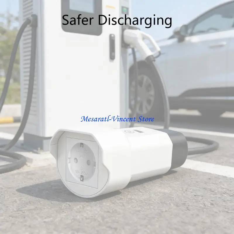 A70F Type 2 To UK Socket With Display Screen For Equipment Safety Charging
A70F Type 2 To UK Socket With Display Screen For Equipment Safety Charging