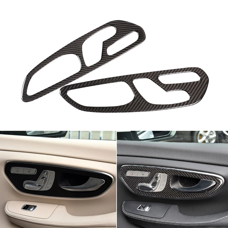 For Mercedes Benz V Class V250 V260 2015 2016 2017 2018 2019 2020 Car Carbon Fiber Interior Door Handle Pull Frame Cover Trim
For Mercedes Benz V Class V250 V260 2015 2016 2017 2018 2019 2020 Car Carbon Fiber Interior Door Handle Pull Frame Cover Trim