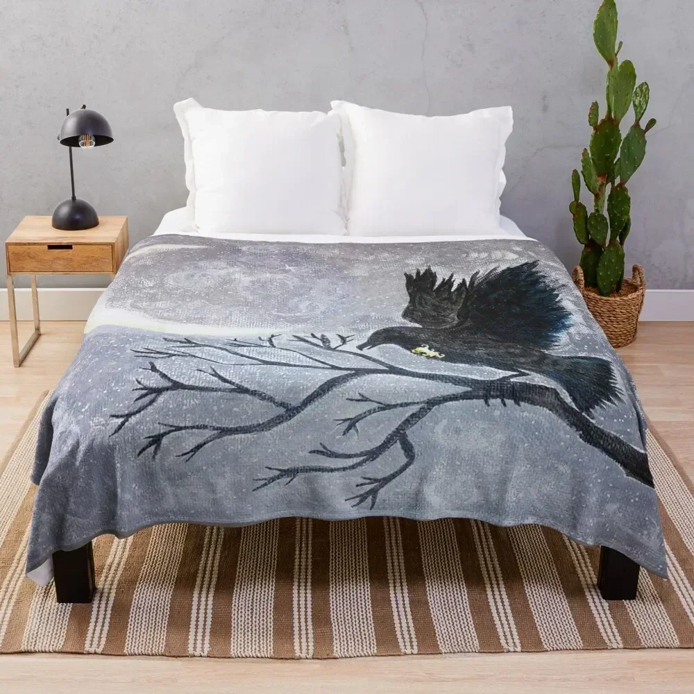 Raven Keyhole Throw Blanket Luxurious Soft Blanket Holiday Gift for Family
Raven Keyhole Throw Blanket Luxurious Soft Blanket Holiday Gift for Family