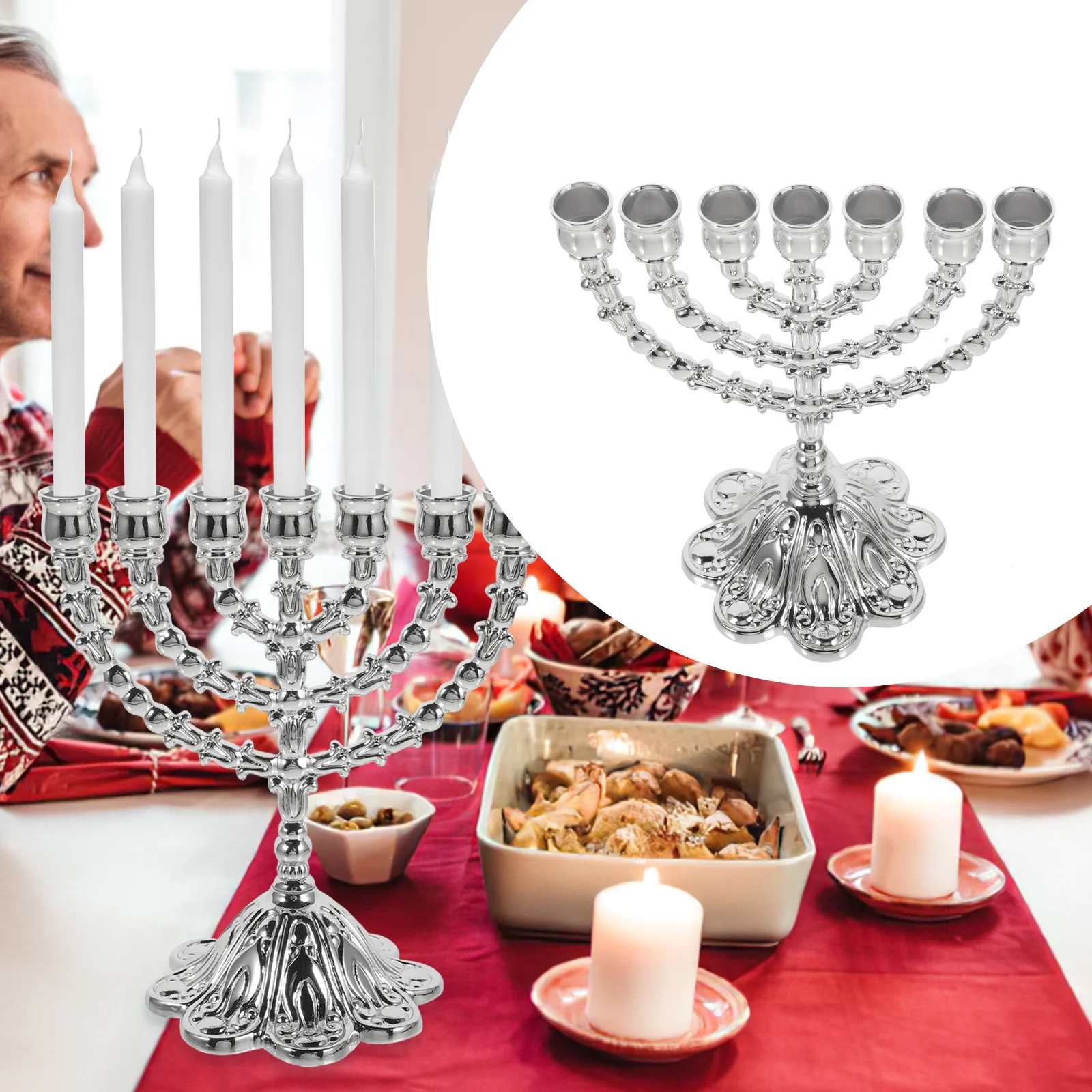 Alloy Candlestick Table Decor Metal Candelabrum For Home Dining Office Hotel Desktop Ornament Party Gift Holder
Alloy Candlestick Table Decor Metal Candelabrum For Home Dining Office Hotel Desktop Ornament Party Gift Holder