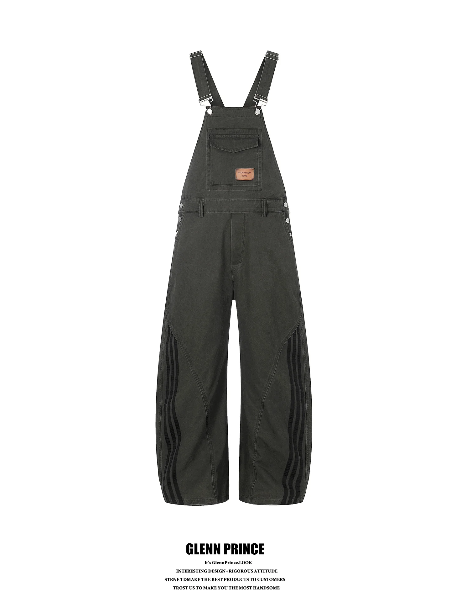 American Retro Striped Denim Overalls Men's Loose Straight Leg Workwear Wide Leg Pants Design Sense Youth Fashion Cotton
American Retro Striped Denim Overalls Men's Loose Straight Leg Workwear Wide Leg Pants Design Sense Youth Fashion Cotton