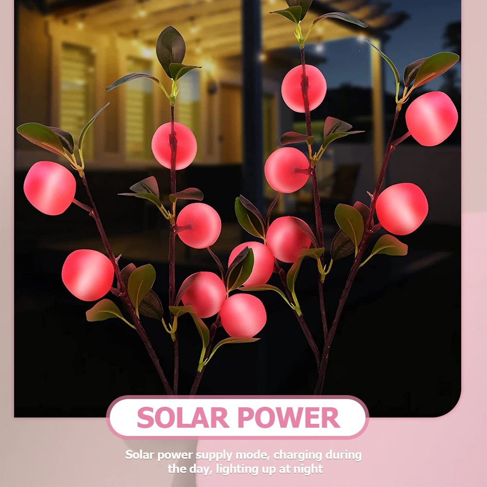 Solar Powered Apple Shape Led Lawn Light Waterproof Outdoor Stake Lamp Garden Decking Light For Yard Decoration Pathway Lighting
Solar Powered Apple Shape Led Lawn Light Waterproof Outdoor Stake Lamp Garden Decking Light For Yard Decoration Pathway Lighting