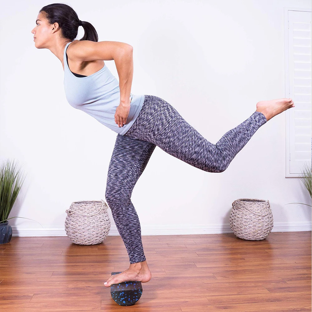 Half-Round Yoga Roller Massage Roller High Density Yoga Column Multi-Function Semi-Circular Foam Roller for Balance Training
Half-Round Yoga Roller Massage Roller High Density Yoga Column Multi-Function Semi-Circular Foam Roller for Balance Training