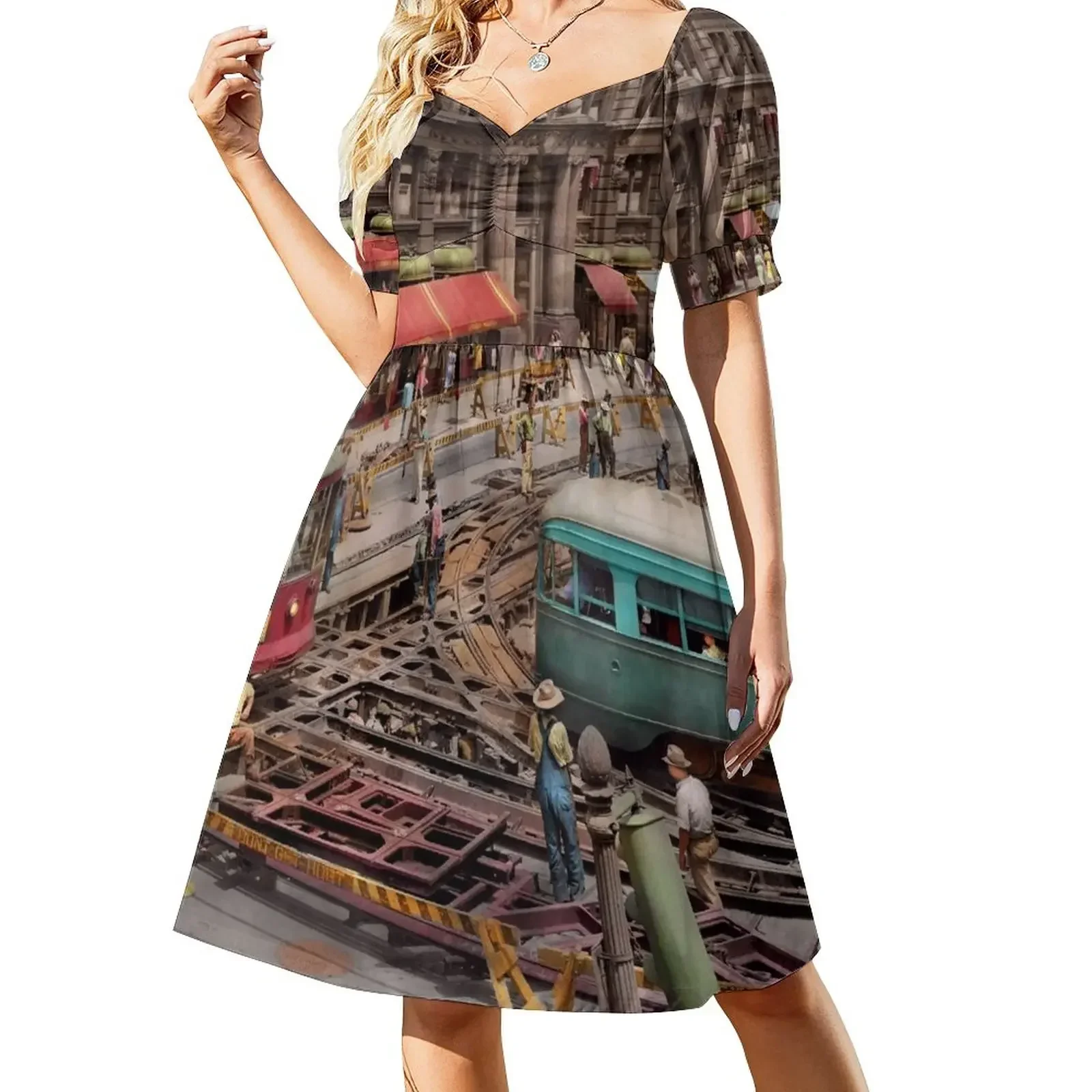 City - DC - Road closed for repairs 1941 Short-Sleeved Dress women's summer dress 2025 evening dress
City - DC - Road closed for repairs 1941 Short-Sleeved Dress women's summer dress 2025 evening dress