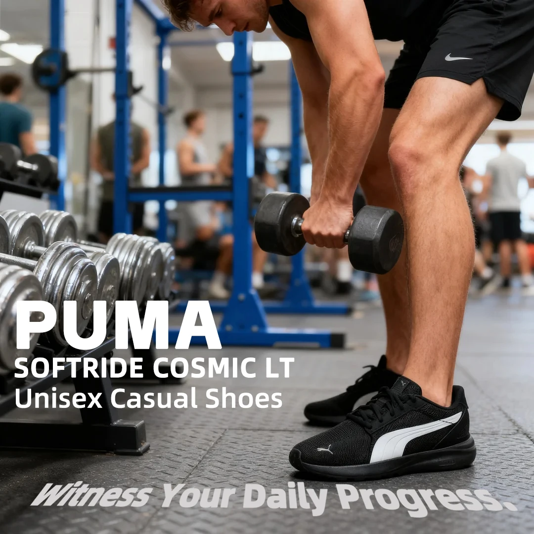 Повседневная обувь Puma Softride Cosmic Lt, легкая, дышащая, амортизирующая, мужская и женская обувь, уличная обувь для бега, спортивная обувь 400235-01
Повседневная обувь Puma Softride Cosmic Lt, легкая, дышащая, амортизирующая, мужская и женская обувь, уличная обувь для бега, спортивная обувь 400235-01