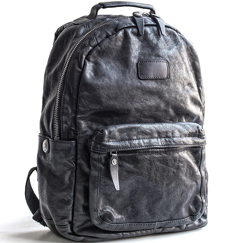 Retro Genuine Leather Men's Backpack Laptop Bag Male Soft Black Travel Backpacks Trend Large Capacity School Bag 2025 New
Retro Genuine Leather Men's Backpack Laptop Bag Male Soft Black Travel Backpacks Trend Large Capacity School Bag 2025 New