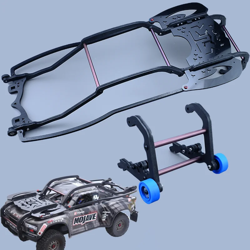 For 1/7 ARRMA RC MOJAVE 6S EXB Assembly Roll Frame Shell Based Roll Cage and Wheelie Bar Set Desert Truck Car
For 1/7 ARRMA RC MOJAVE 6S EXB Assembly Roll Frame Shell Based Roll Cage and Wheelie Bar Set Desert Truck Car