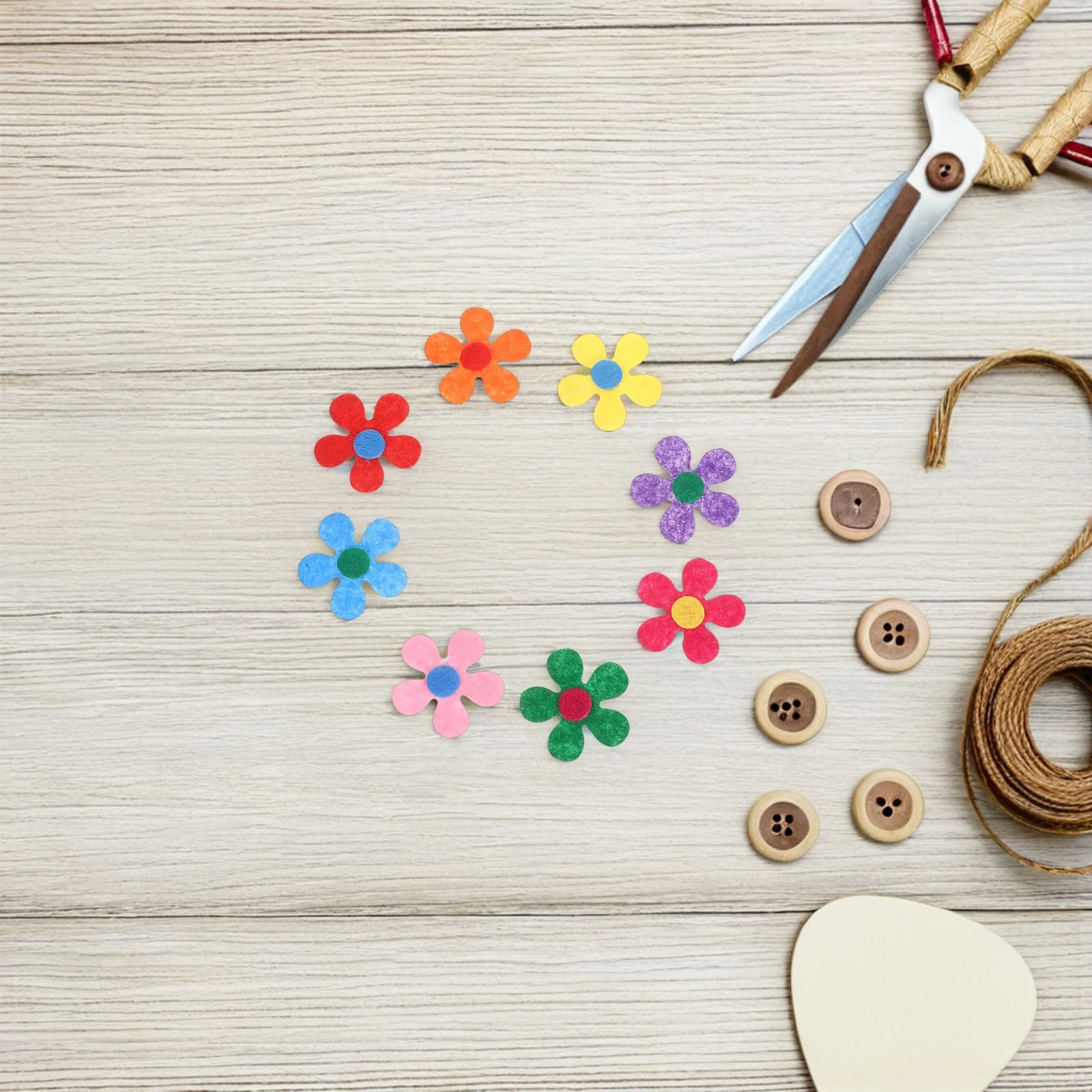 200 Pcs Felt Flower Decoration Colorful Fabric Craft Supplies Assorted DIY Sewing Flowers Storage Bottle Jar
200 Pcs Felt Flower Decoration Colorful Fabric Craft Supplies Assorted DIY Sewing Flowers Storage Bottle Jar