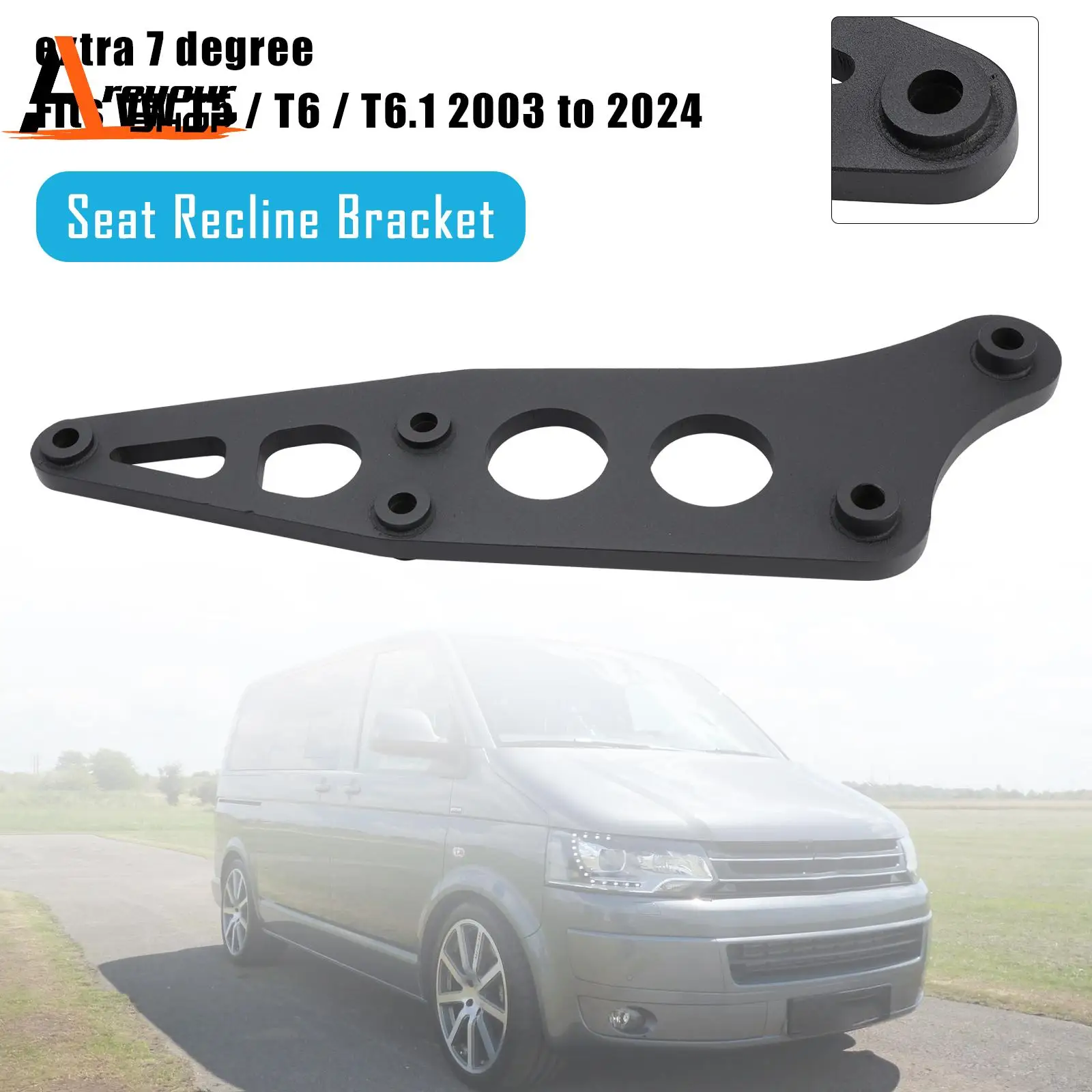 Areyourshop Extra Recline кронштейн для двойного пассажирского сиденья VW Transporter T5 T6 2003-2024 гг.
Areyourshop Extra Recline кронштейн для двойного пассажирского сиденья VW Transporter T5 T6 2003-2024 гг.