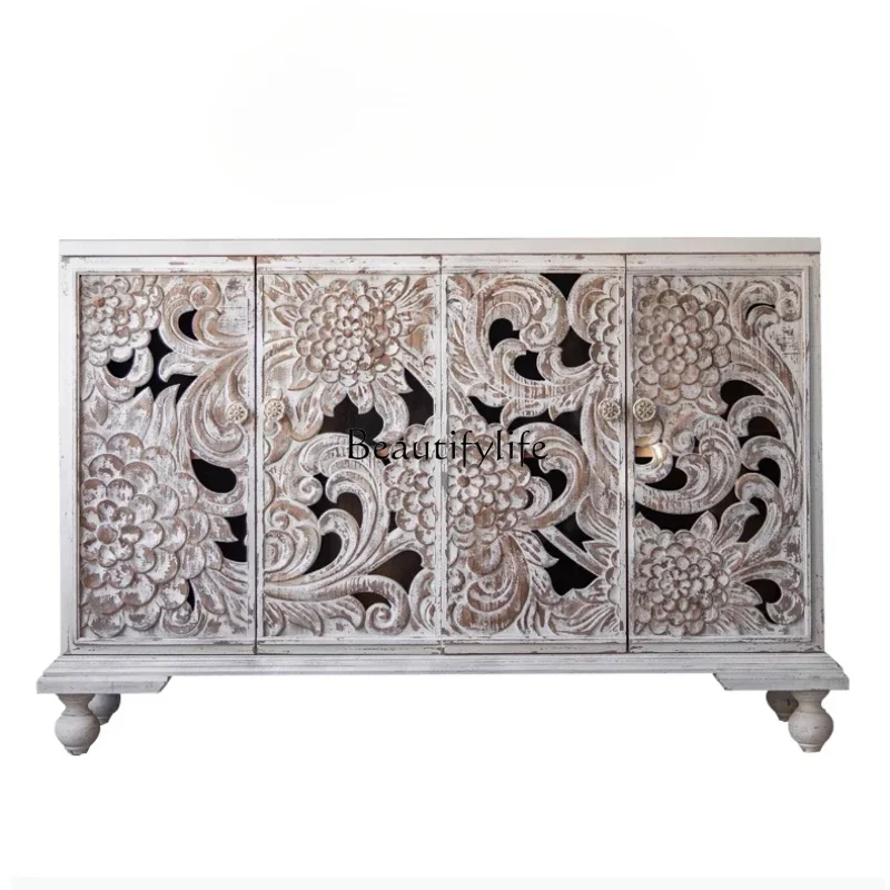 ls 27Simple retro modern solid wood living room light luxury carved enigma cabinet foyer door decorative cabinet
ls 27Simple retro modern solid wood living room light luxury carved enigma cabinet foyer door decorative cabinet