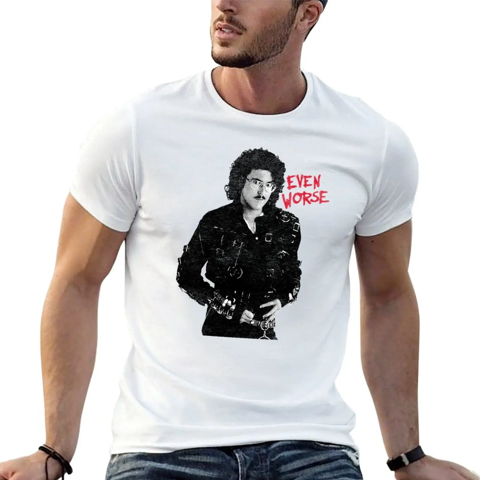 Weird Al Yankovic Even Worse T-Shirt funny t shirts man t shirt man luxury T-Shirt
Weird Al Yankovic Even Worse T-Shirt funny t shirts man t shirt man luxury T-Shirt