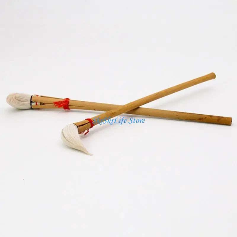E65E Professional Pottery Glaze Brush Handle Ceramic Painting Brush for Ceramic Glazing Chinese Inks Wash Painting
E65E Professional Pottery Glaze Brush Handle Ceramic Painting Brush for Ceramic Glazing Chinese Inks Wash Painting