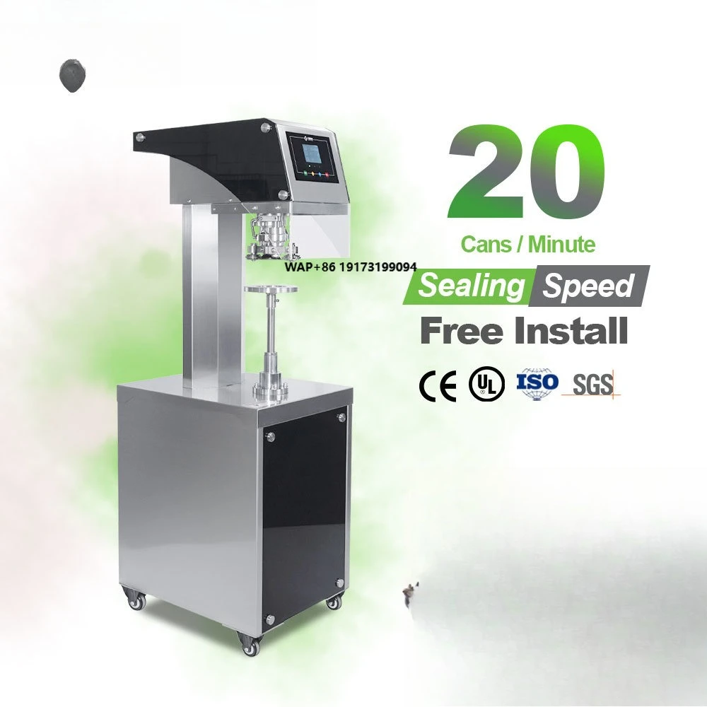 Hot Sale Semi Automatic Clear Drinks Soda Water Tea Canning Tin Closing Machine
Hot Sale Semi Automatic Clear Drinks Soda Water Tea Canning Tin Closing Machine
