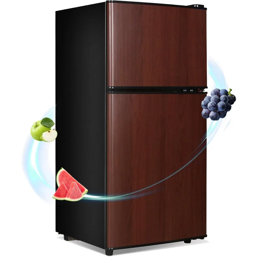 Компактный 3,2 Cu. Фут. Мини-холодильник с морозильной камерой для использования в квартире, общежитии, офисе или кухне, 7-уровневый регулируемый термостат, съемный S
Компактный 3,2 Cu. Фут. Мини-холодильник с морозильной камерой для использования в квартире, общежитии, офисе или кухне, 7-уровневый регулируемый термостат, съемный S