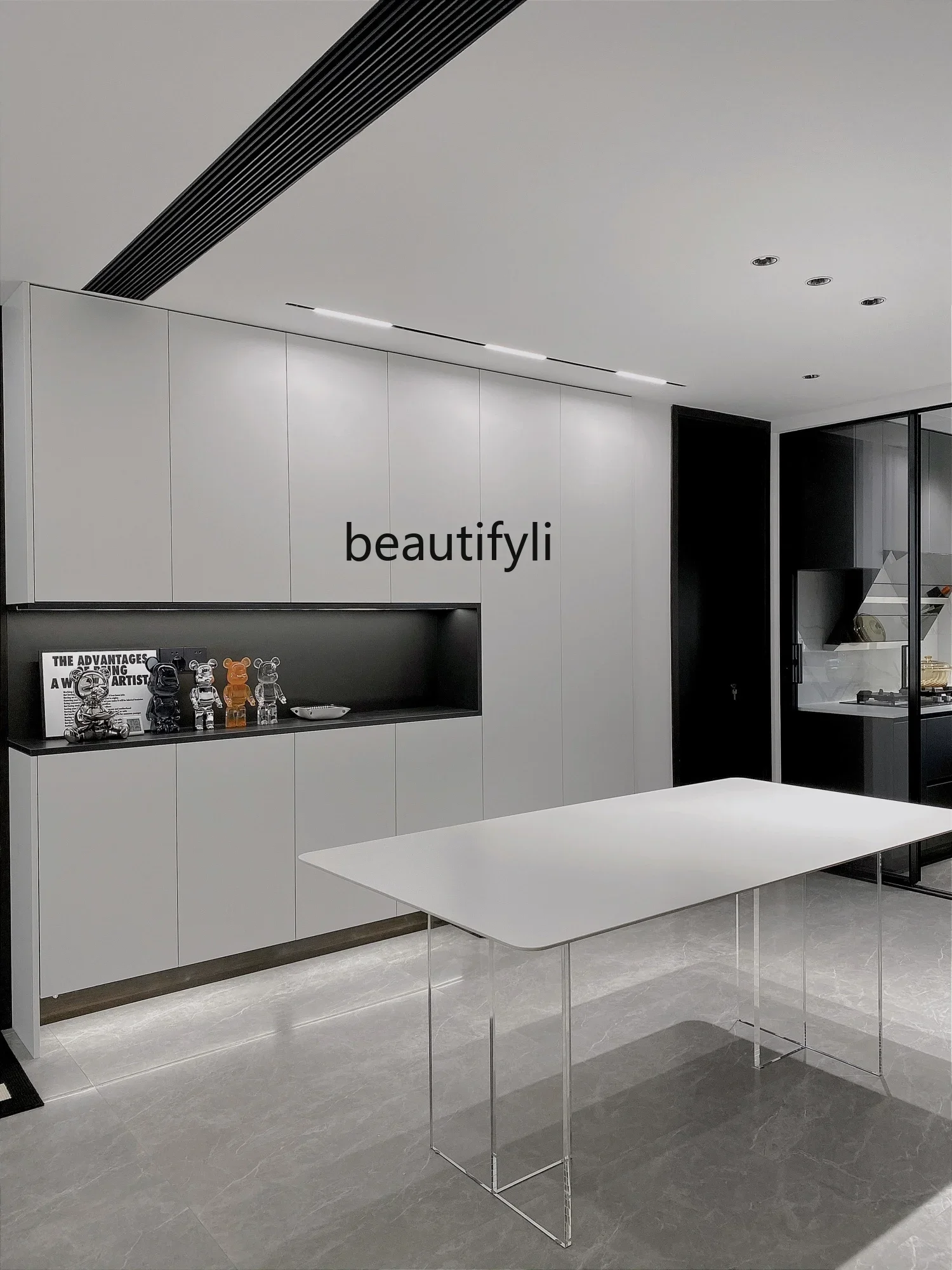 Acrylic Suspension Stone Plate Dining Tables and Chairs Set Small Apartment Rectangular Simple Modern Household Dining Table
Acrylic Suspension Stone Plate Dining Tables and Chairs Set Small Apartment Rectangular Simple Modern Household Dining Table