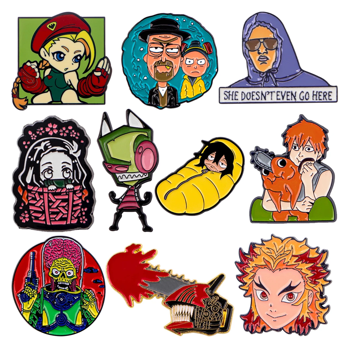 Anime Pins for Backpacks Badges on Backpack Manga Enamel Pin Accessories for Jewelry Cute Things Brooches Gift Japanese
Anime Pins for Backpacks Badges on Backpack Manga Enamel Pin Accessories for Jewelry Cute Things Brooches Gift Japanese