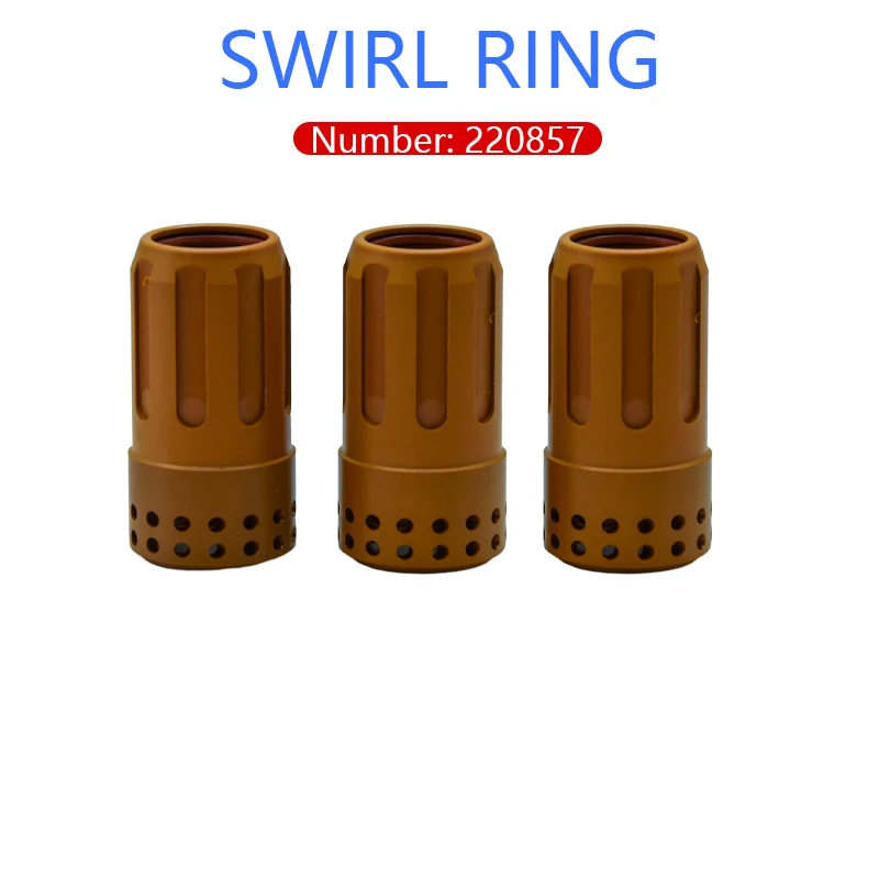 105A plasma welding and cutting equipment accessories, cutting torch accessories, vortex ring 220857, a total of 3 pieces
105A plasma welding and cutting equipment accessories, cutting torch accessories, vortex ring 220857, a total of 3 pieces