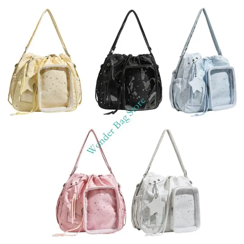 Fashionable Shoulder Bag Korean Styles Print Backpack Large Capacity Book Bag Drawstring Daypack For Travel or Daily Use
Fashionable Shoulder Bag Korean Styles Print Backpack Large Capacity Book Bag Drawstring Daypack For Travel or Daily Use