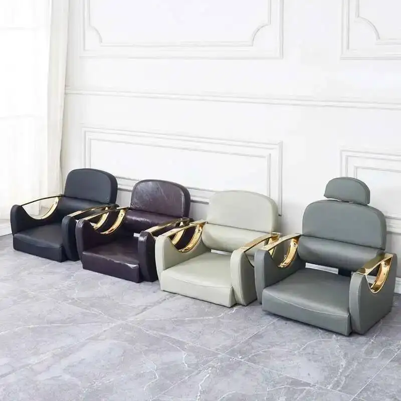 Portable Golden Pedicure Hairdressing Chair Leather Rotating Luxury Barber Chair Aesthetic Cadeira Salon Furniture MQ50BC 
Portable Golden Pedicure Hairdressing Chair Leather Rotating Luxury Barber Chair Aesthetic Cadeira Salon Furniture MQ50BC