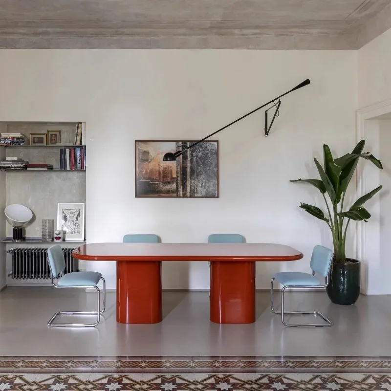 Light luxury living room desk minimalist long table simple negotiation table studio
Light luxury living room desk minimalist long table simple negotiation table studio